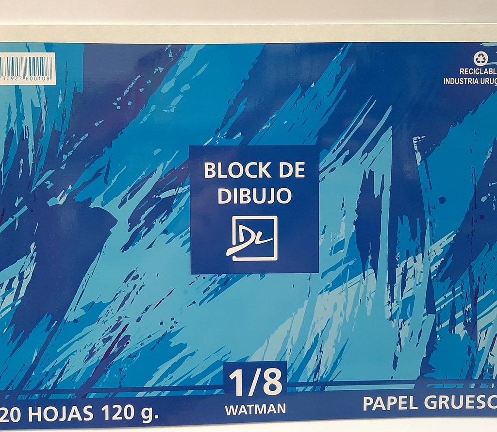 BLOCK DIBUJO DL ⅛ WAT 120g