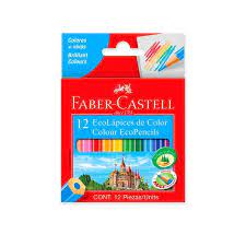 COLORES CORTOS FABER CASTELL X 12