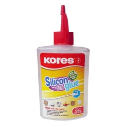 ADHESIVO SILICONA LIQUIDA KORES DE 125 ML