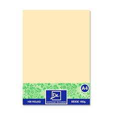 CARTULINA TEXTURADA DL BEIGE X 100 H